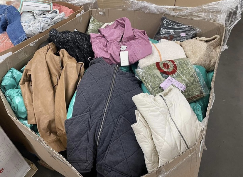 Winter Jacket Pallets Wholesale Bulk Outerwear
